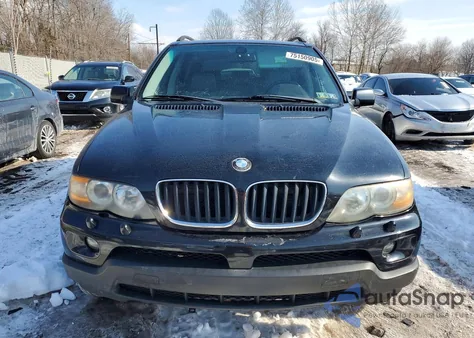 2004 BMW X5 3.0I z USA, uszkodzony, nr VIN 5UXFA13544LU41024